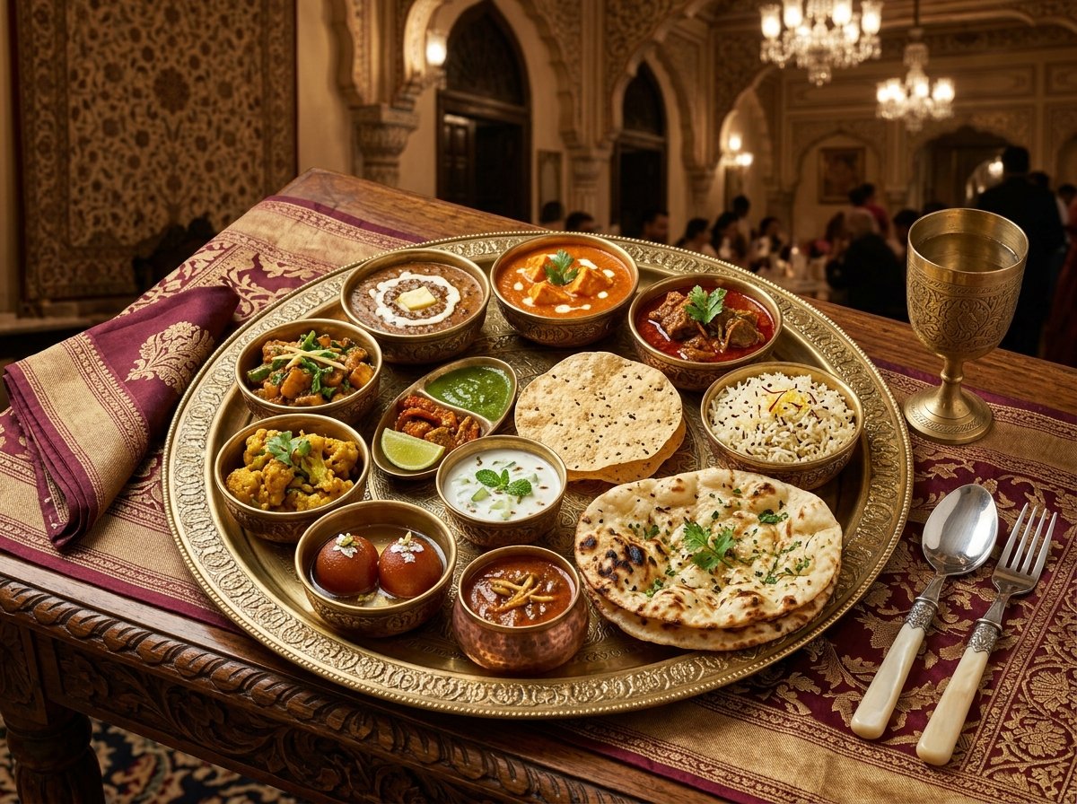 Grand Indian Maharaja Royal Thali